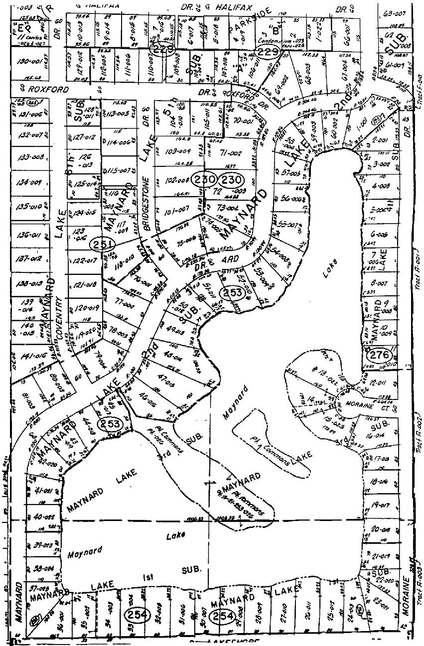 Maynard Lake History Maynard Lake Homeowners Association