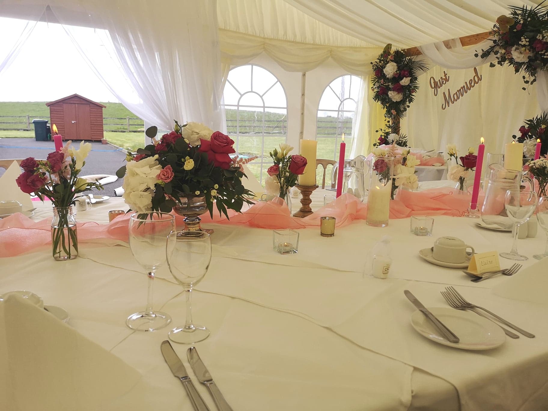 Marquee Weddings Marquee Hire in Mayo, Ballina, Castlebar Westport