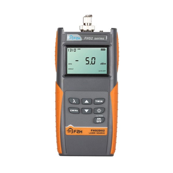 FHS2D02 Optical Light Source 1310/1550nm 82dBm Adjustable Output