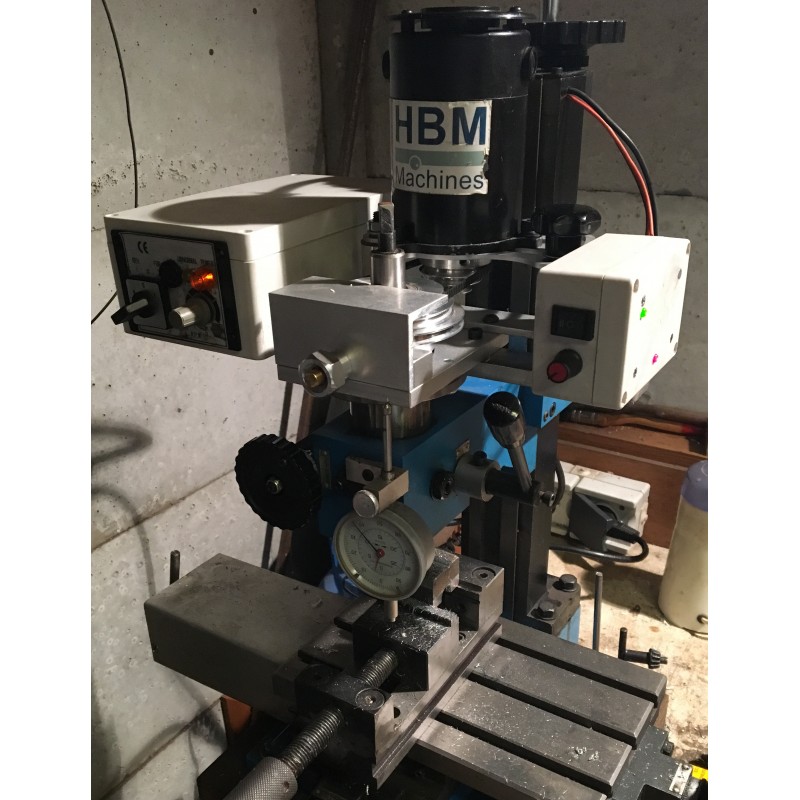 Sieg X1 mini mill belt drive conversion kit