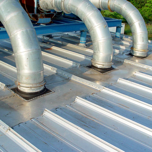 Standing Seam Metal Roof Pipe Details