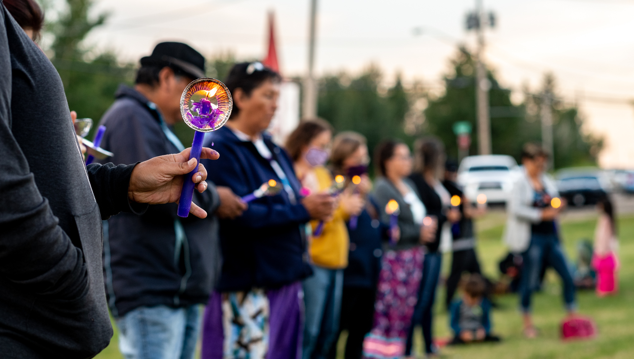 La Ronge candlelight vigil held in support of suicide advocate’s fast
