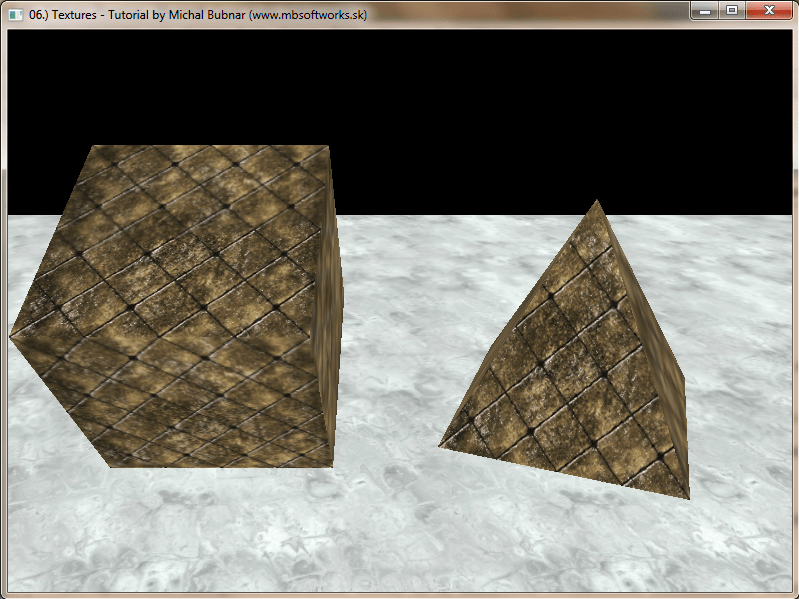 06.) Textures OpenGL 3 Tutorials Megabyte Softworks