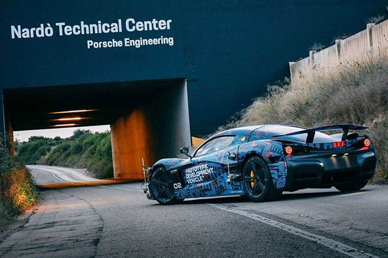 Rimac C_Two Lakukan Pengujian di Nardo Technical Center- MBtech