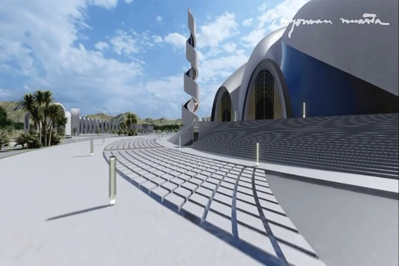 Pamer Masjid Agung Ibu Kota Baru- MBtech