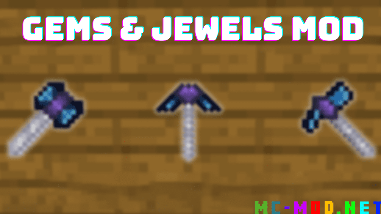 Gems & Jewels Mod (1.19.2, 1.18.2)