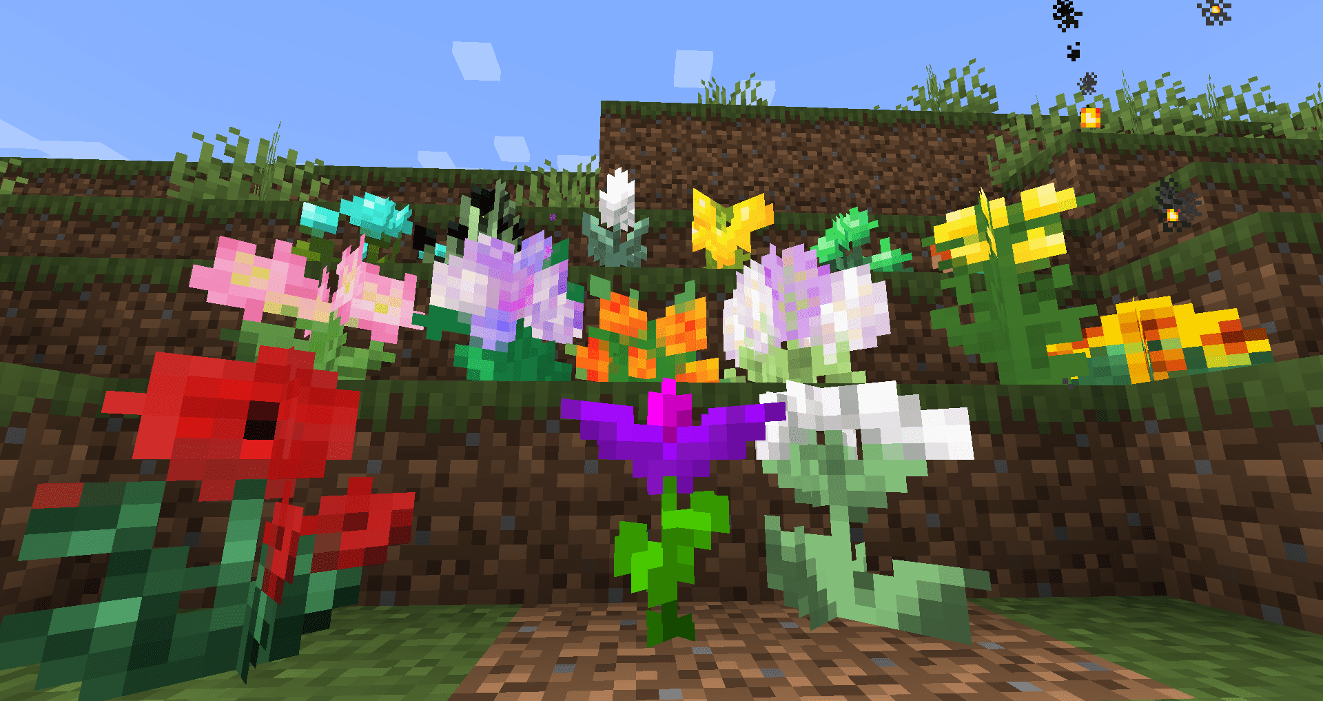 Many Flowers Mod (1.21, 1.20.1)