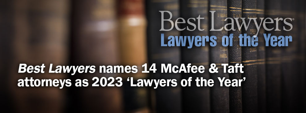 2023 Boren Career Events McAfee & Taft