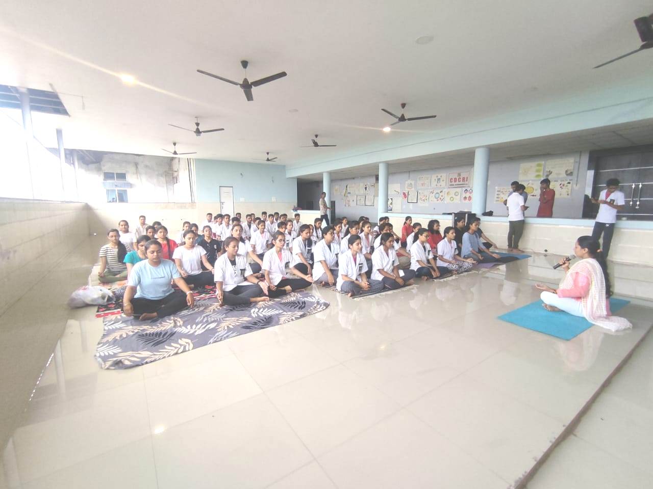 International Yoga Day Celebration 2022 MCAS Mahaveer College Of