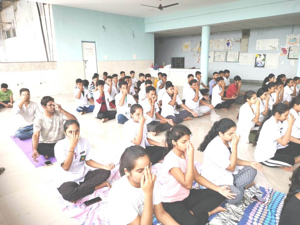 International Yoga Day Celebration 2022 MCAS Mahaveer College Of
