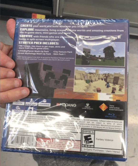 Post and discuss your minecraft mods here! Minecraft PS4 Bedrock Official Disc Copy Details ...