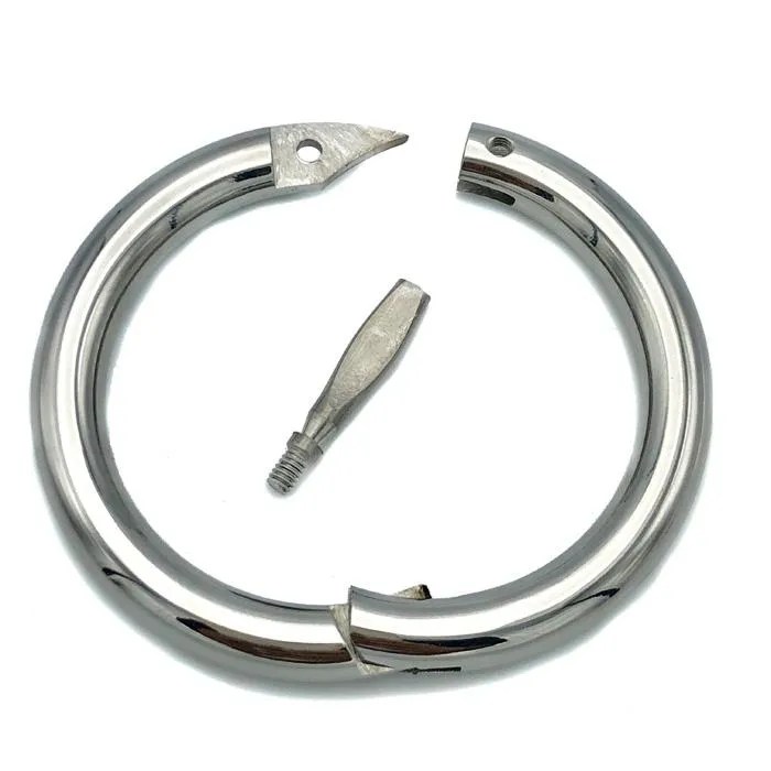 Stainless steel bull ring 2.75" McCabe Feeds