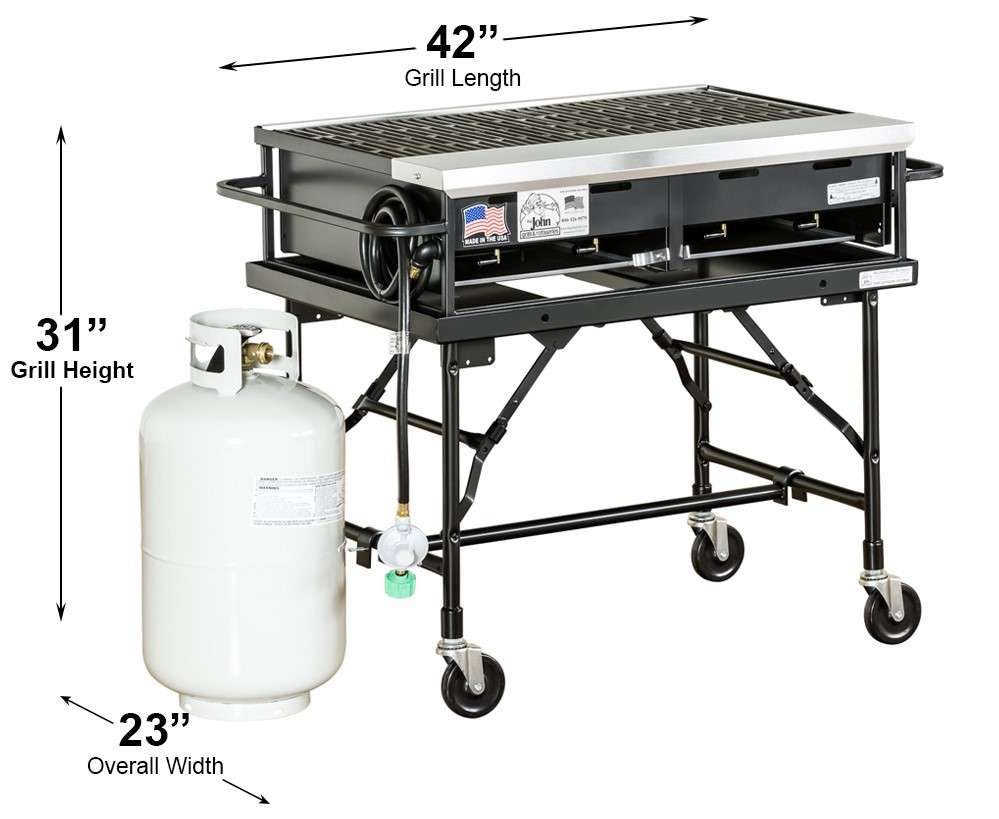 2'x3' Propane Gas Grill Rental Rochester, NY Buffalo, NY