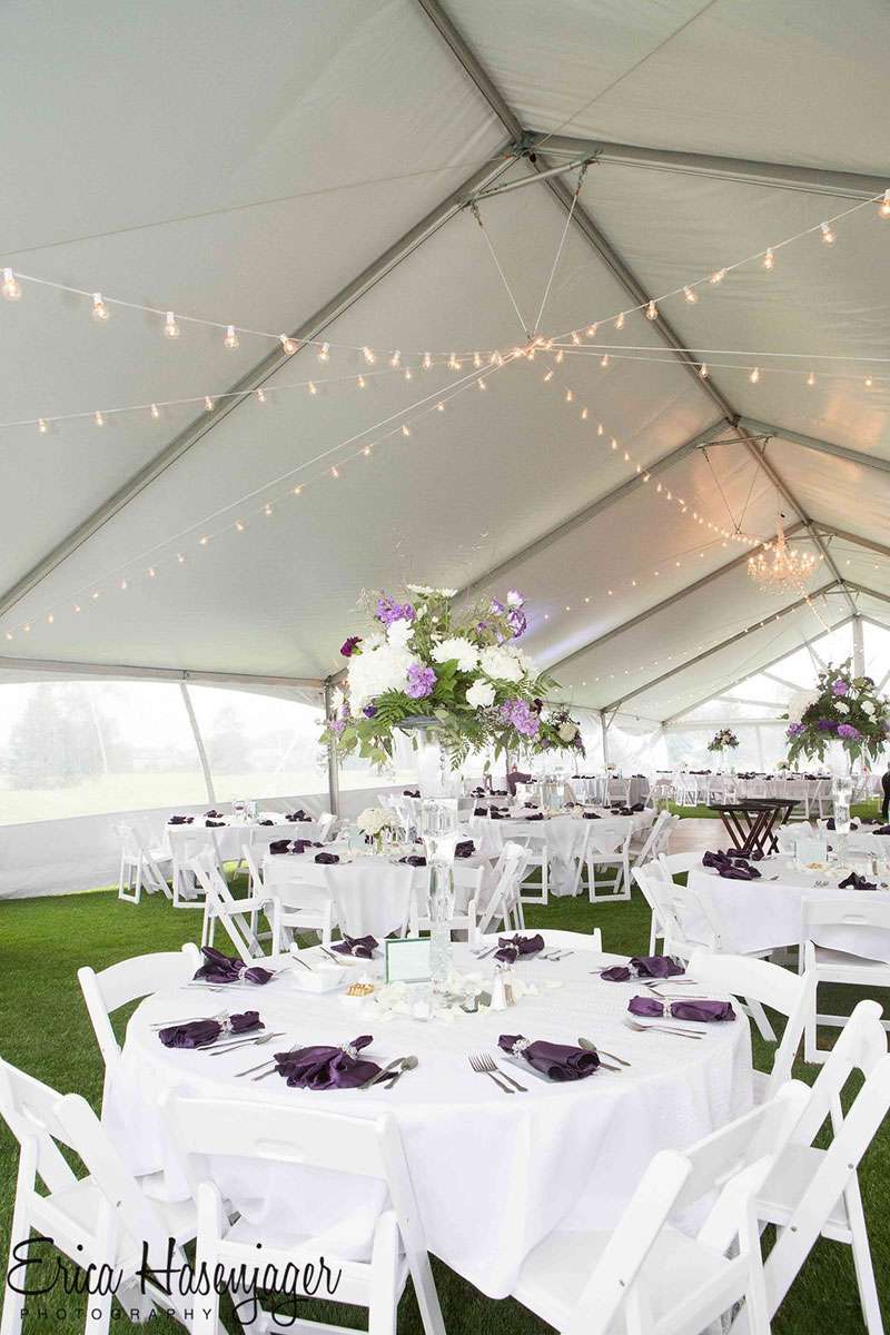 Sunburst Gable Structure Tent, Chandelliers McCarthy Tents & Events