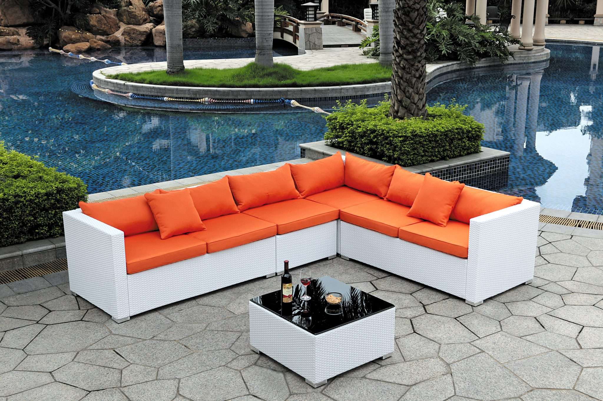 White Wicker Furniture Rental Rochester, NY Buffalo, NY