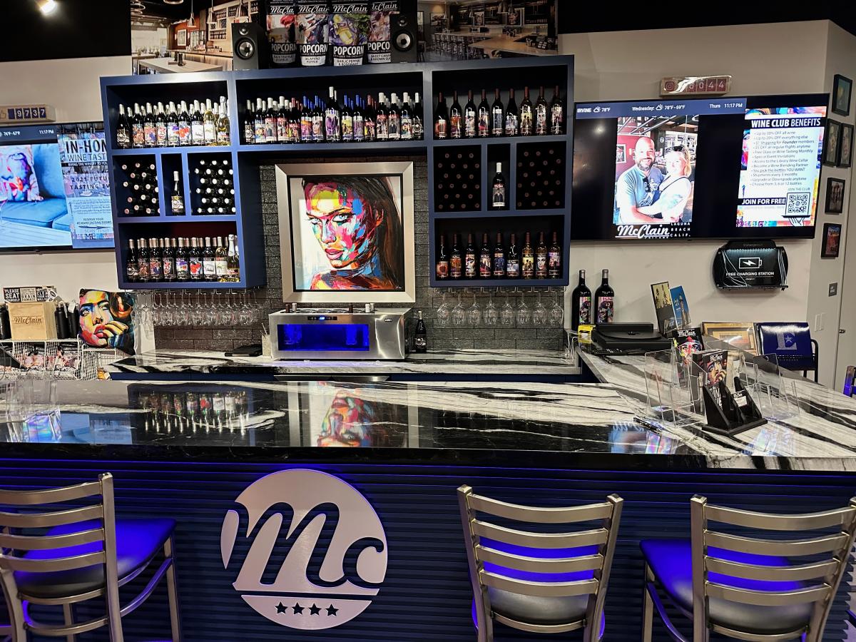 McClain Cellars Irvine Wine Blending
