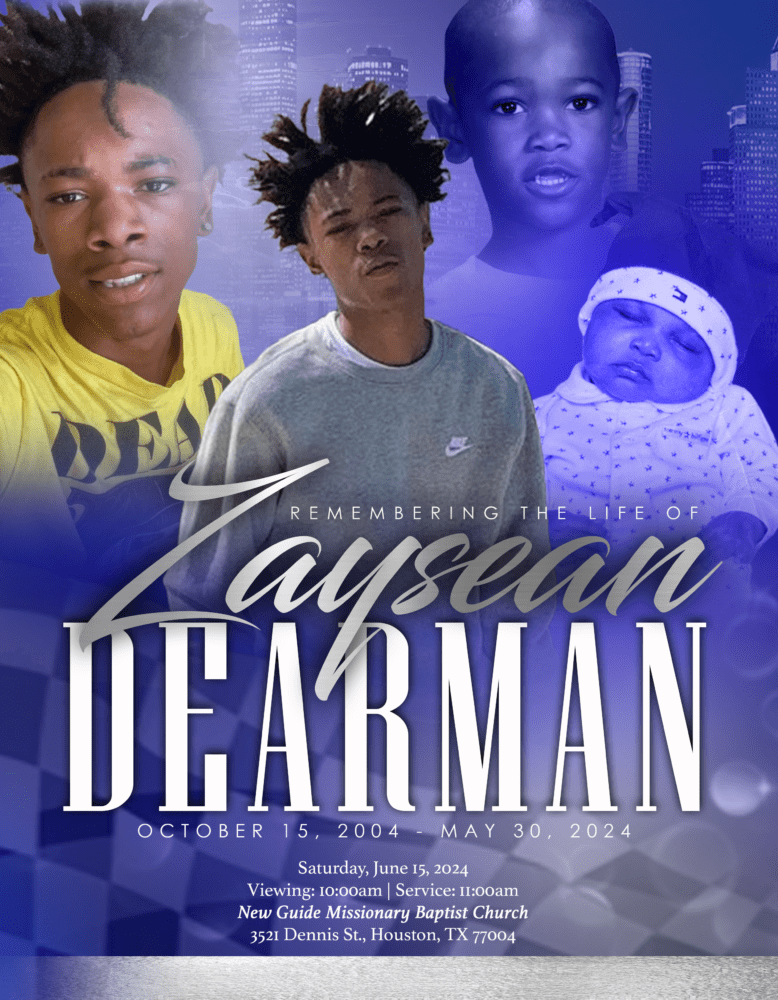 ZAYSEAN DEARMAN 2004 2024 McCoy & Harrison Funeral Home