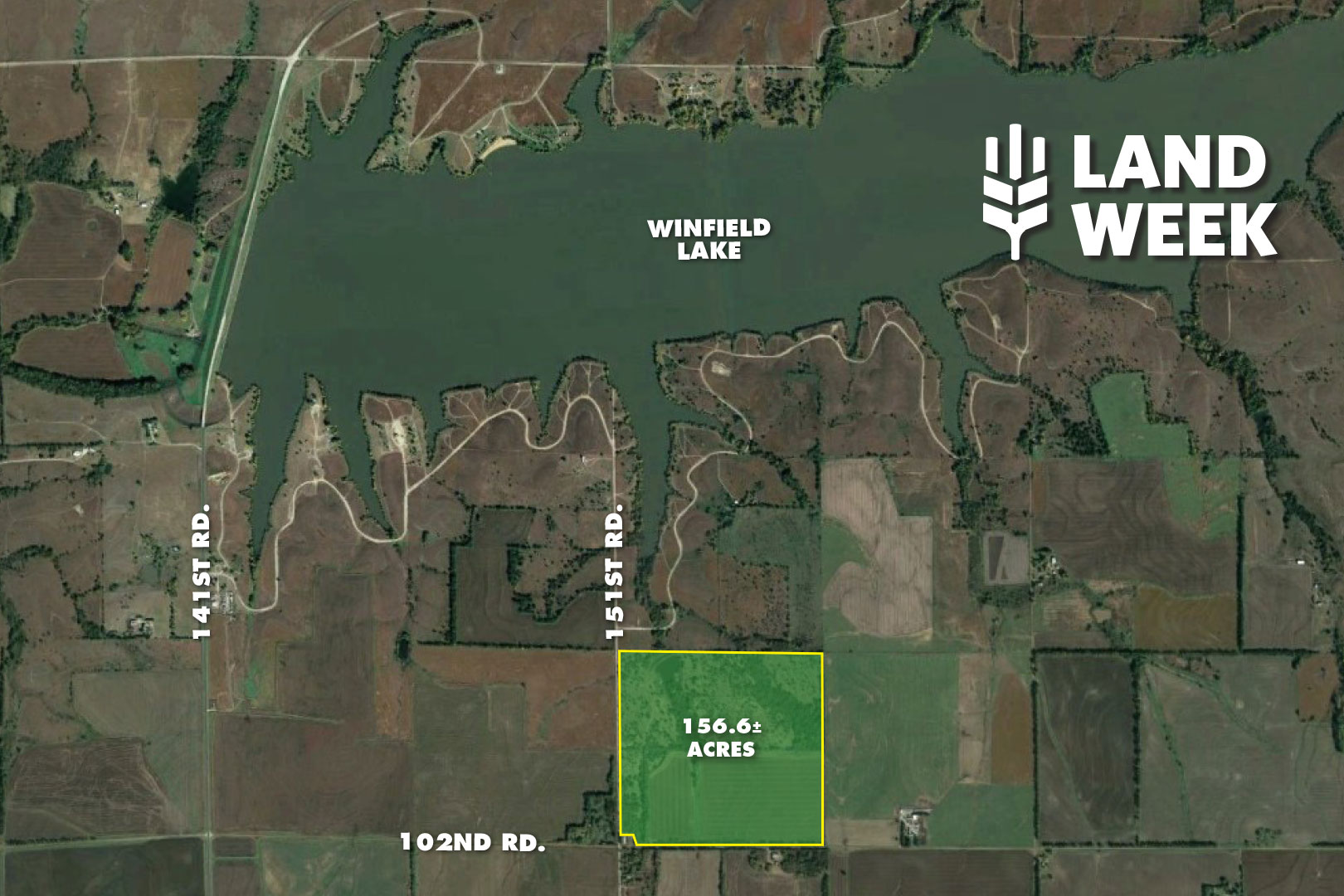 (Cowley County) 156.6 +/ Acres Of Land W/ Shop, 156.6 +/ Acres