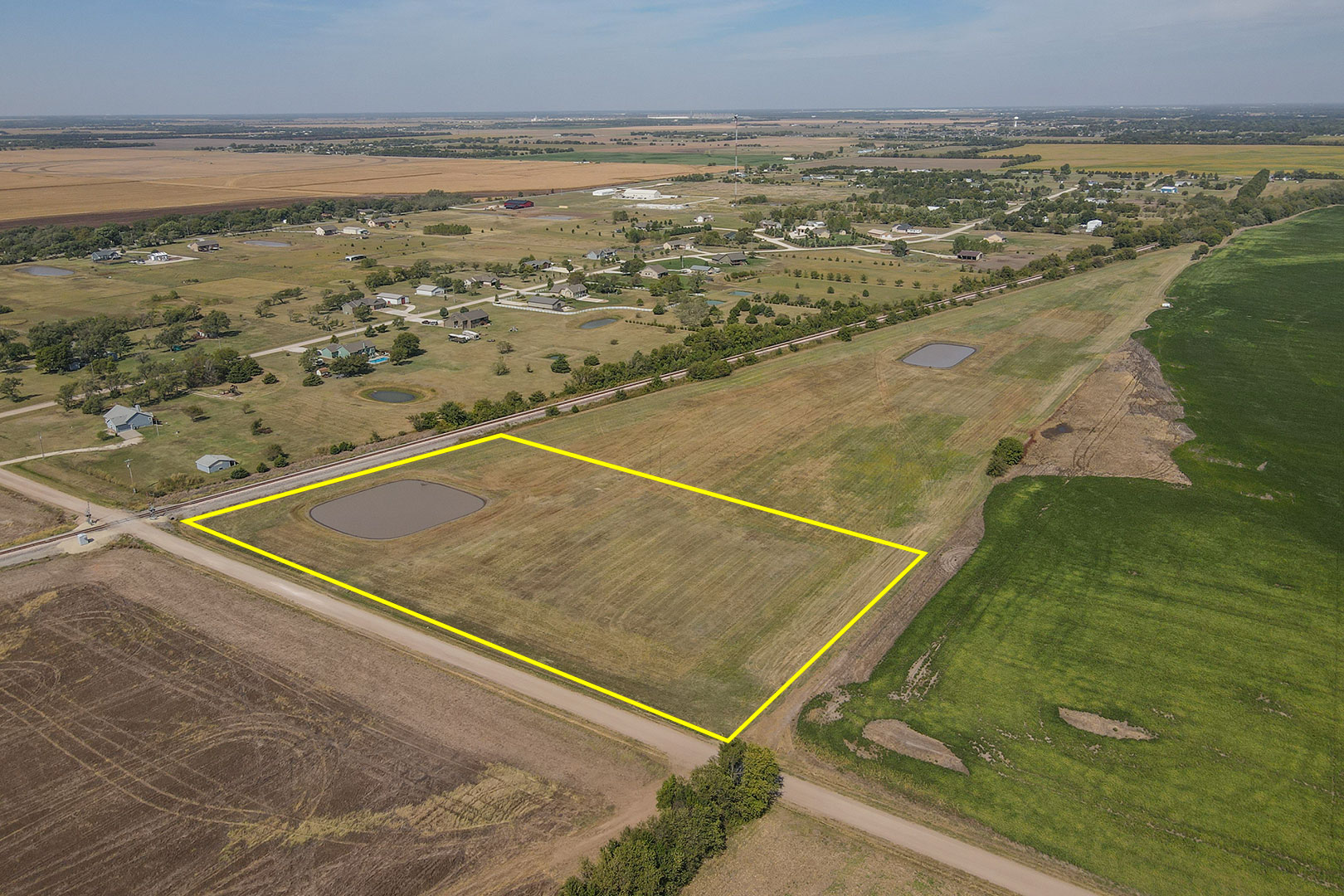 (Haysville) ABSOLUTE 5.70 +/ Acres Offered High Bidder's Choice, 5.70