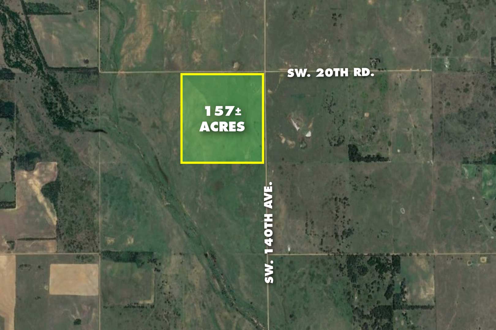 (Harper County) ABSOLUTE 157 +/ Agricultural Acres, 157 +/ Acres, SW