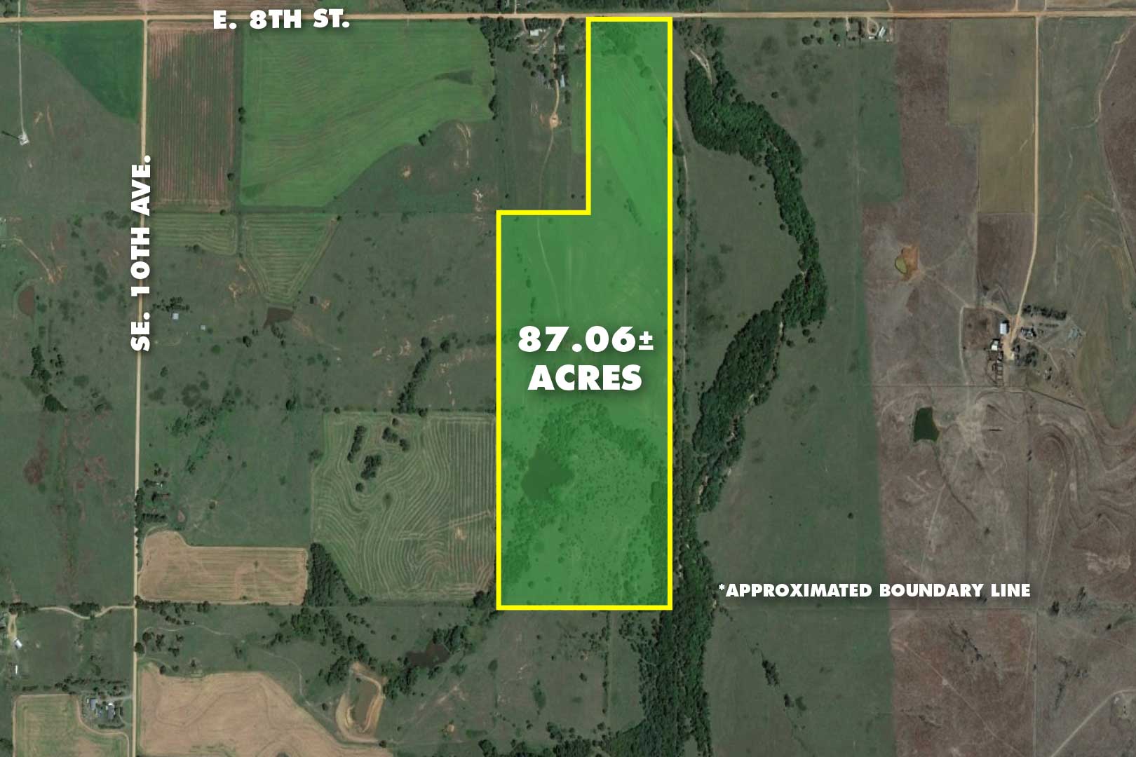 (Kingman County) Parcel 4 87.06 +/ Acres, 87.06 +/ Acres, E. Eighth
