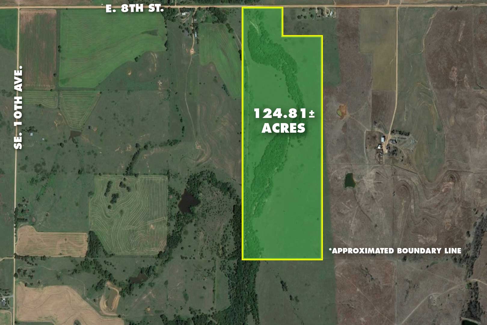 (Kingman County) Parcel 5 124.81 +/ Acres, 124.81 +/ Acres, E