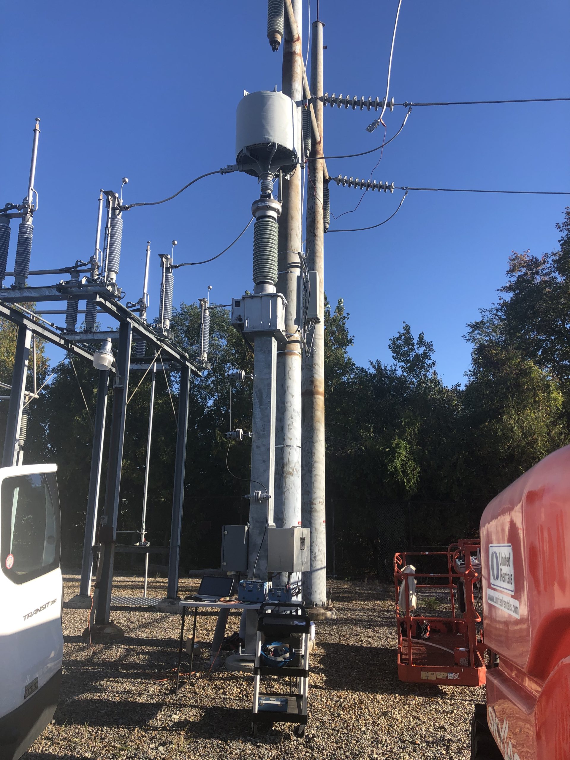Middleborough Gas & Electric Department Wareham Street Substation 115KV Carrier Equipment
