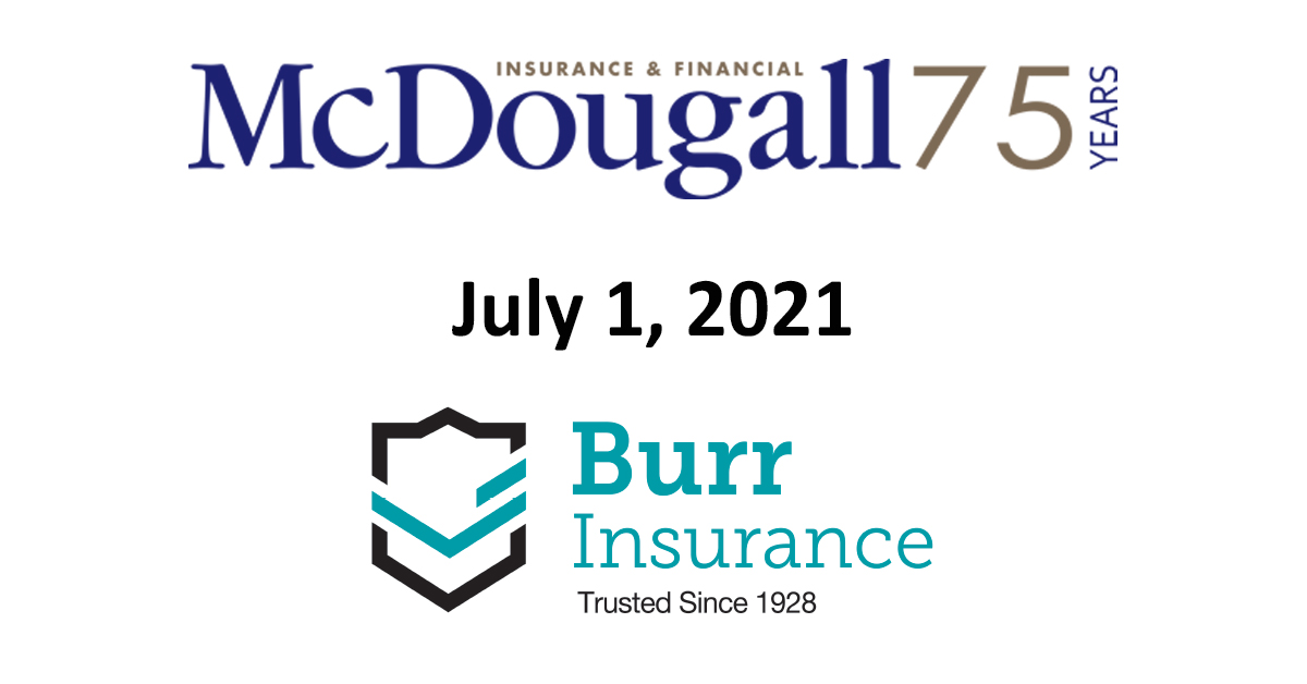 Burr Insurance to the Team! McDougall Insurance