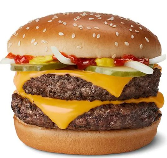 McDonald's Double Quarter Pounder® with Cheese Price, Nutrition, Allergen
