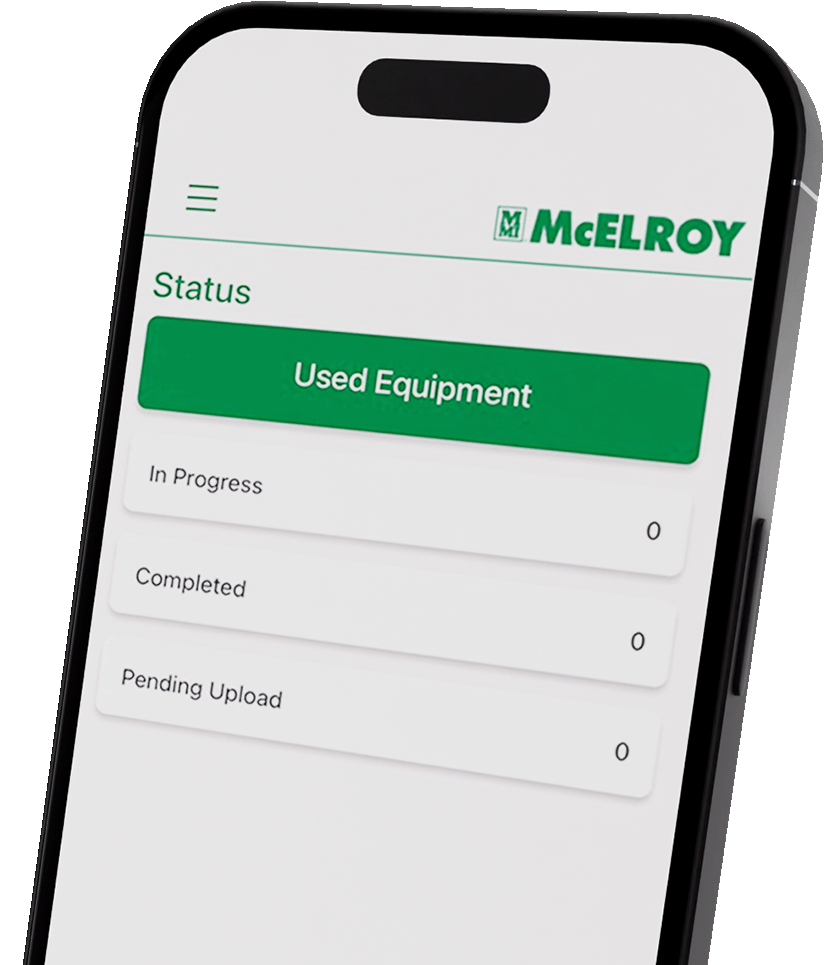 McElroy Equipment Inspection