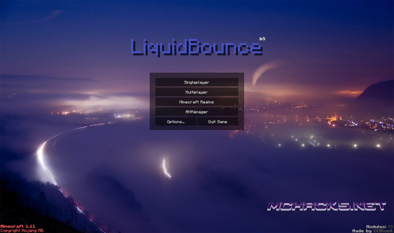 Minecraft 1.11 Realms Hack Download LiquidBounce Client