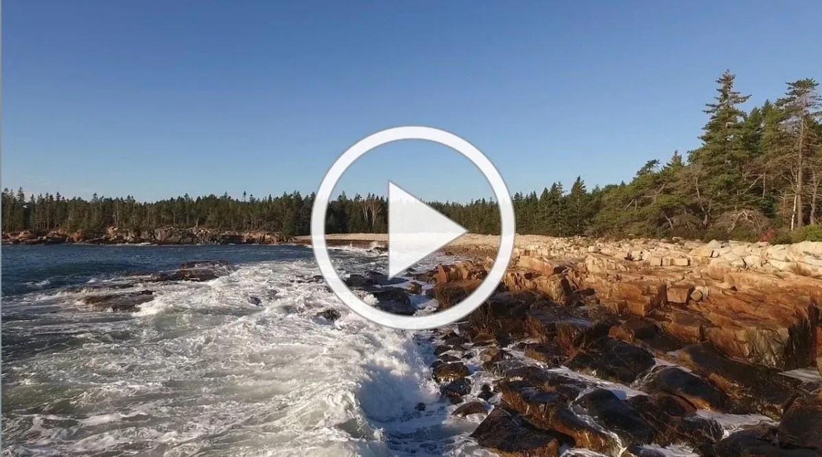 A Coastal Moment from the Schoodic Peninsula, Maine Maine Coast
