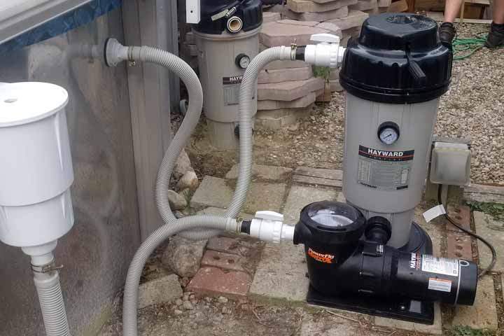 Above Ground Pool Filter and Pump Installation - MCM Pool Service