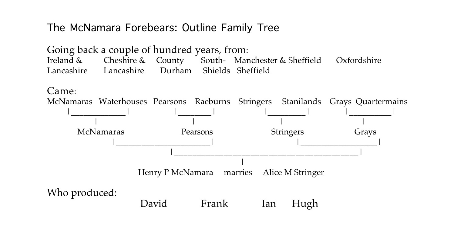 McNamara Family History Introduction
