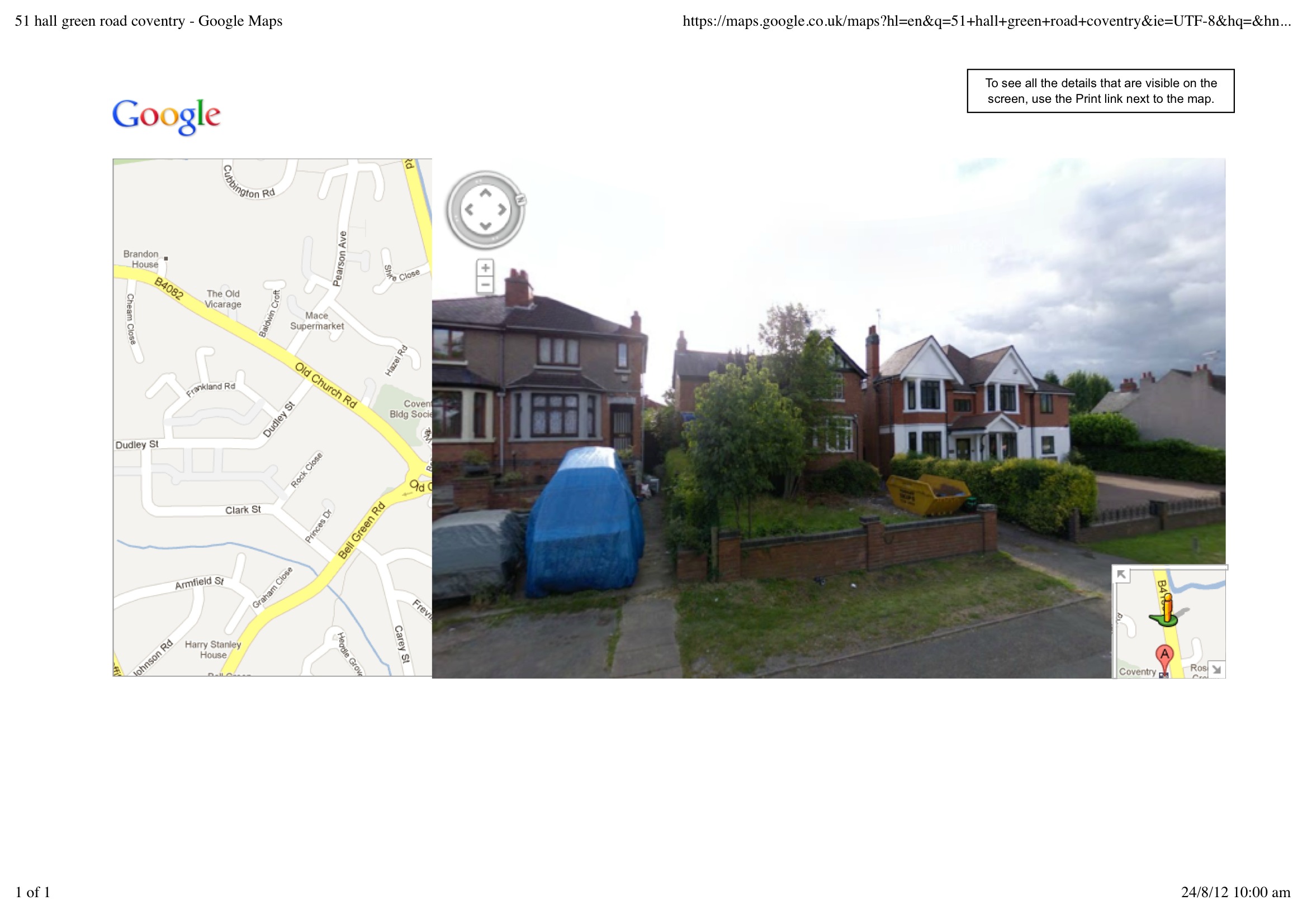 51 Hall Green Road, Coventry Mc Namara