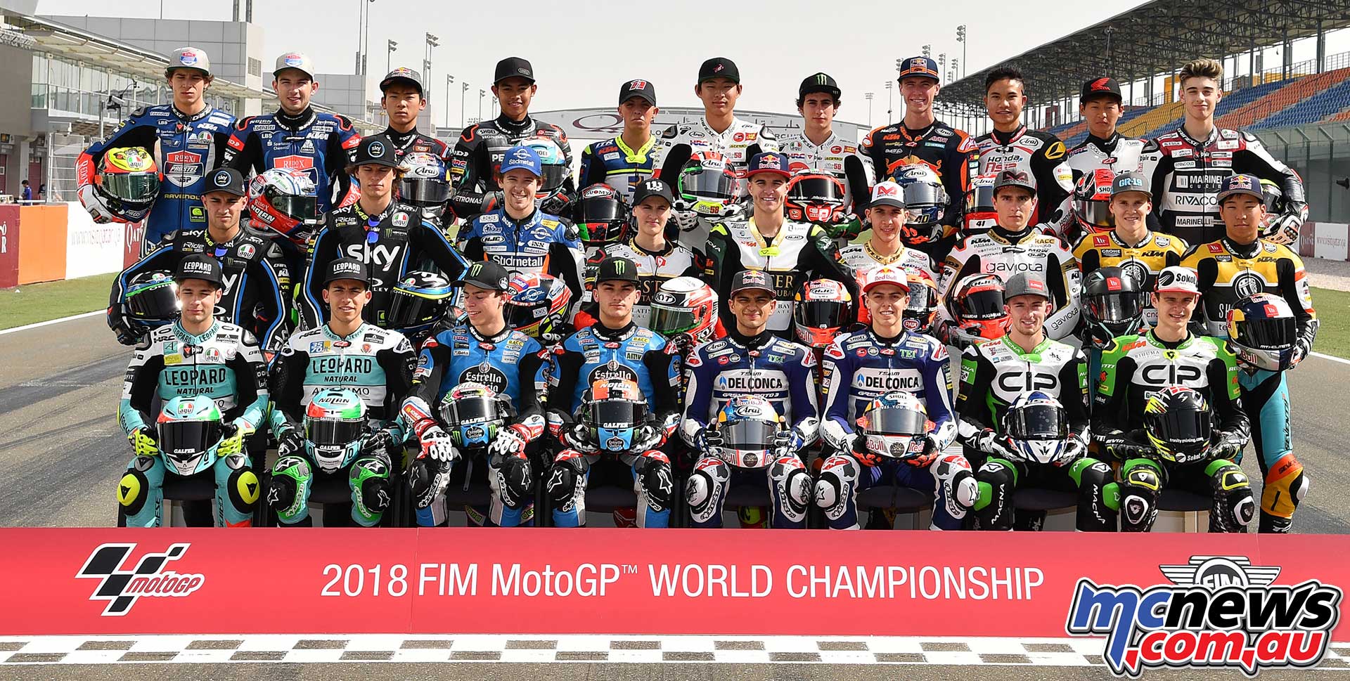 Riders rev up in Qatar | Rossi with Yamaha until 2020 ...