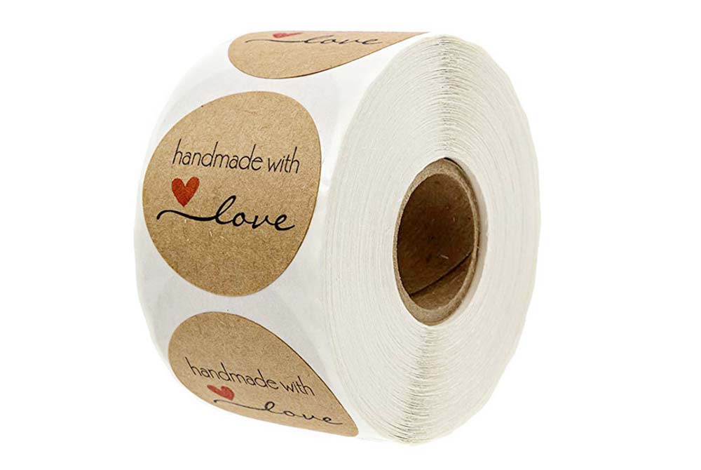 Custom Logo Self Adhesive Packaging Labels Stickers Decorate Your Box