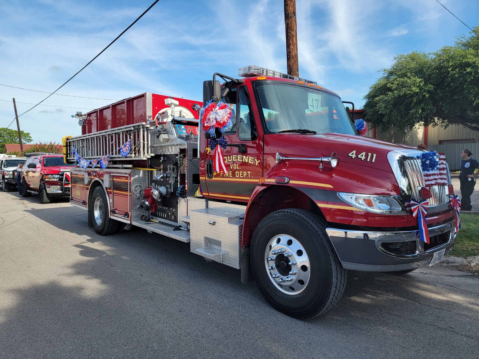 McQueeney Volunteer Fire Department Participates in Freedom Fiesta
