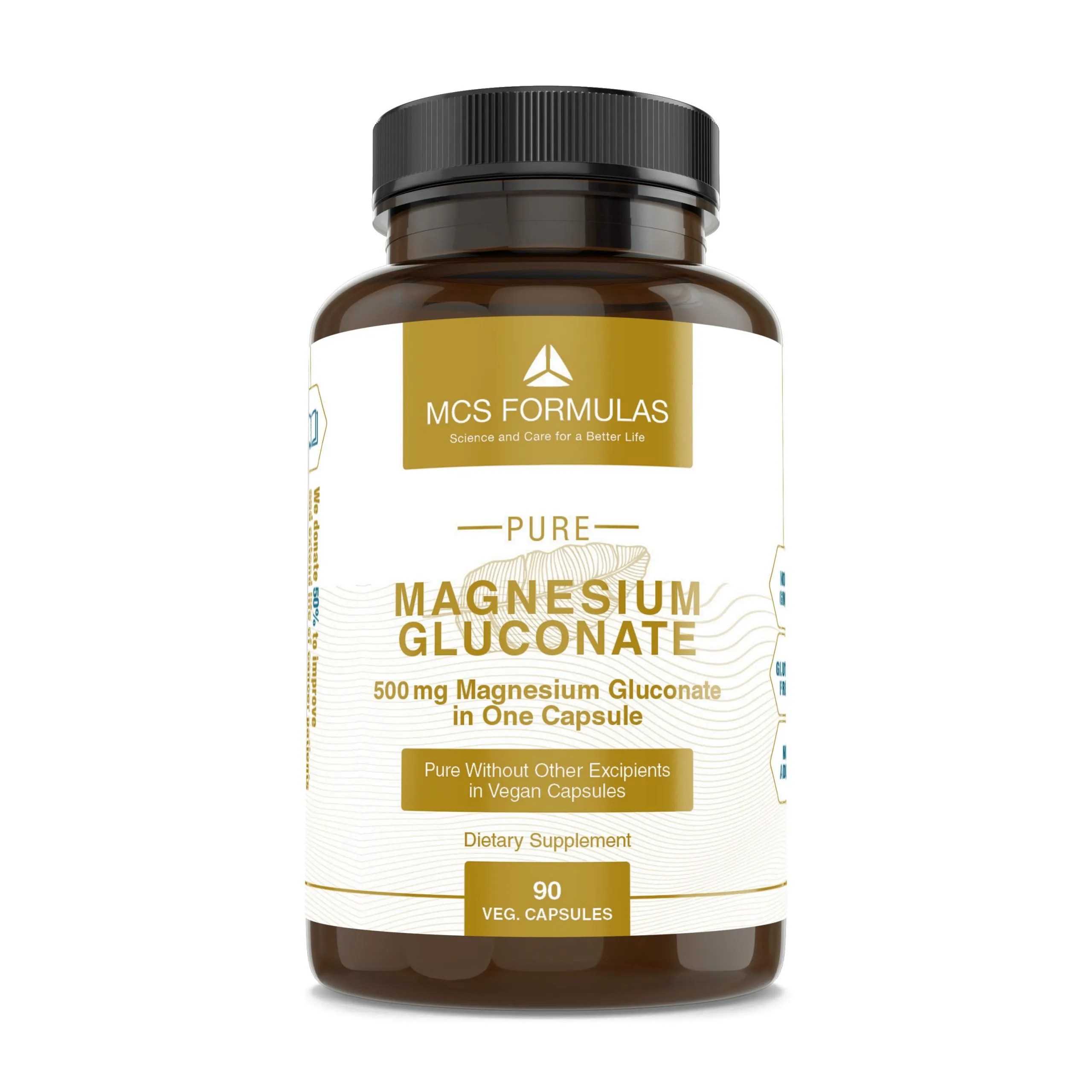 MAGG (Magnesium Gluconate) 500 Mg 100 Tablets By Cypress