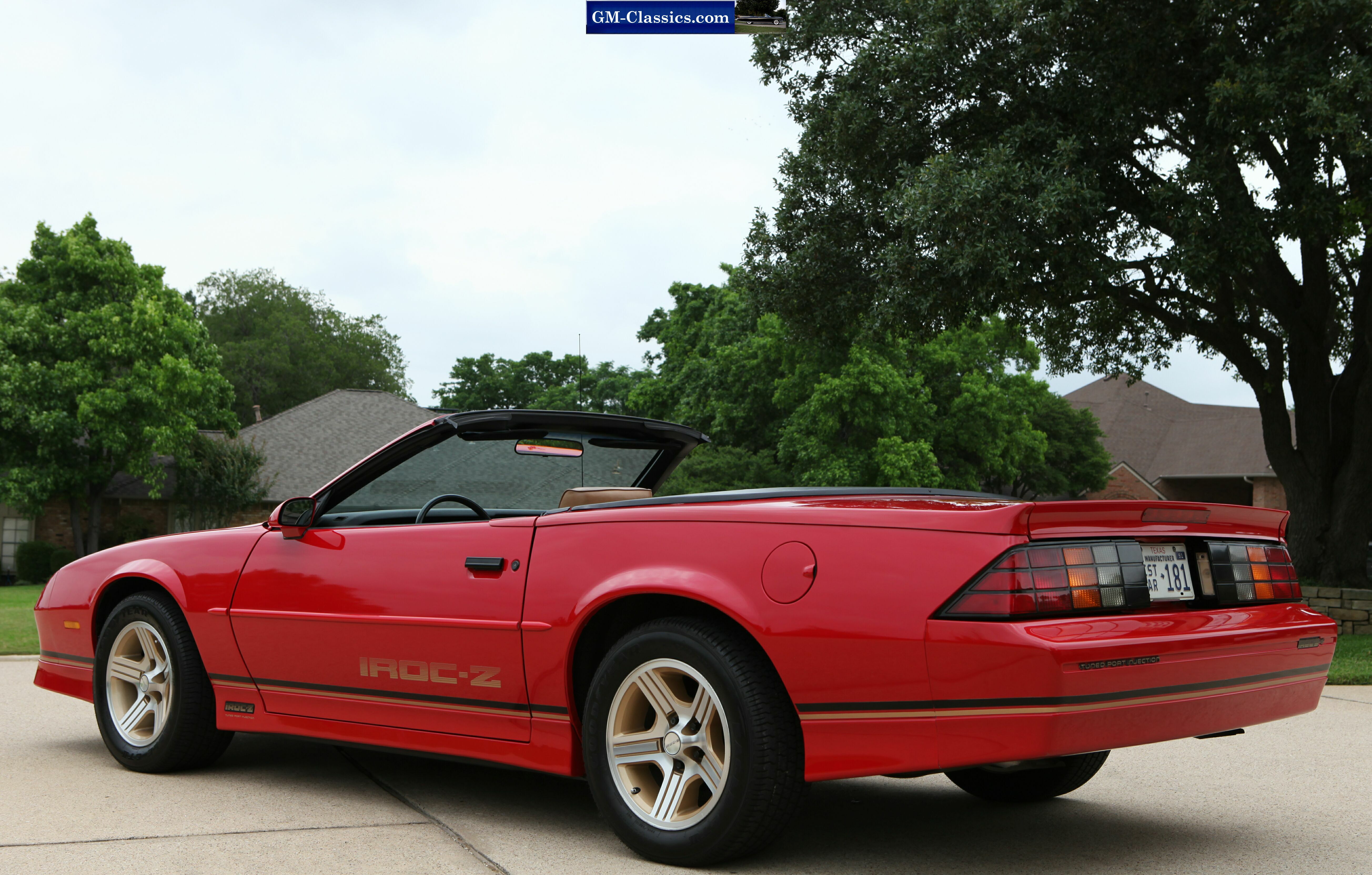 1988 Iroc Convertible Matt Garrett
