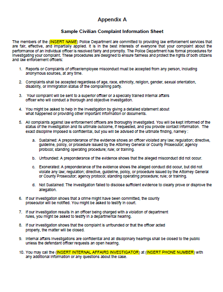 IAPP Complaint Forms – MCCI – Monmouth County Sheriff&rsquo;s Office