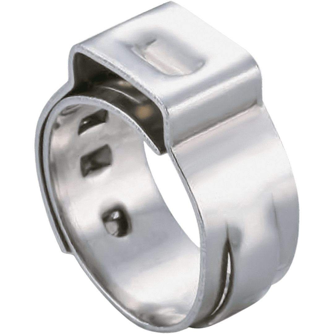 EC13 EAR CLAMP SS 13MM (10/PACK)