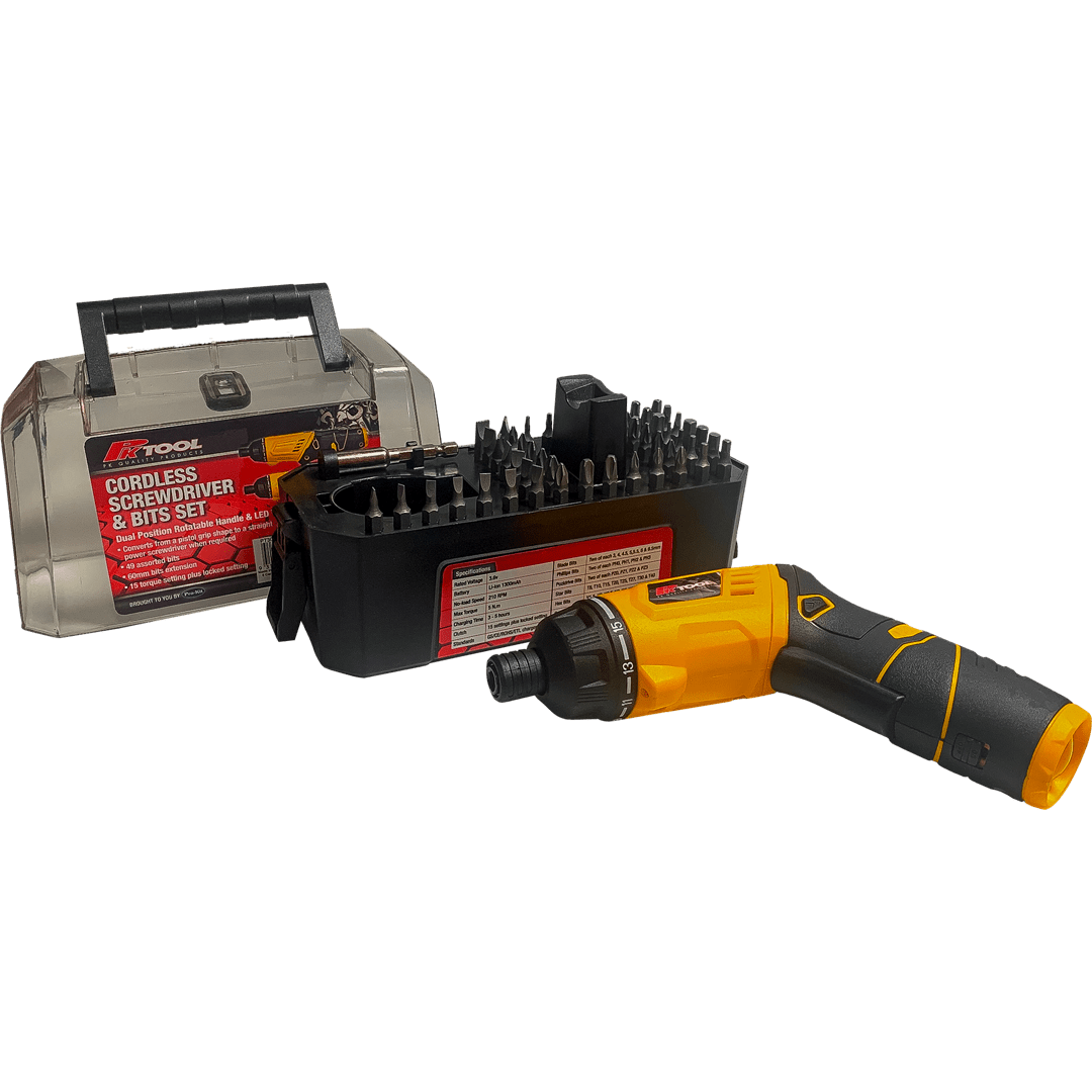 UPCSDS CORDLESS SCREWDRIVER SET (51/PCE)* Prokit