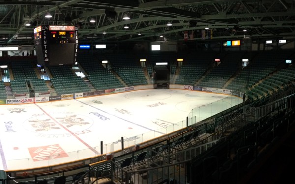 CN Centre Arena Prince BC