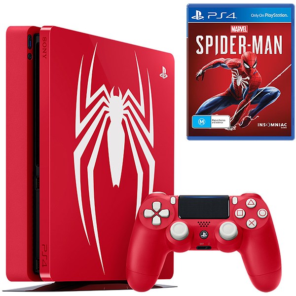 Buy Sony PlayStation PS4 Pro 1TB Limited Edition Console Marvel's SpiderMan Bundle Online