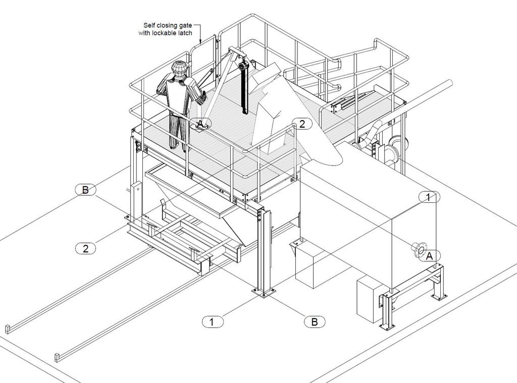 Mechanical & materials handling drawings