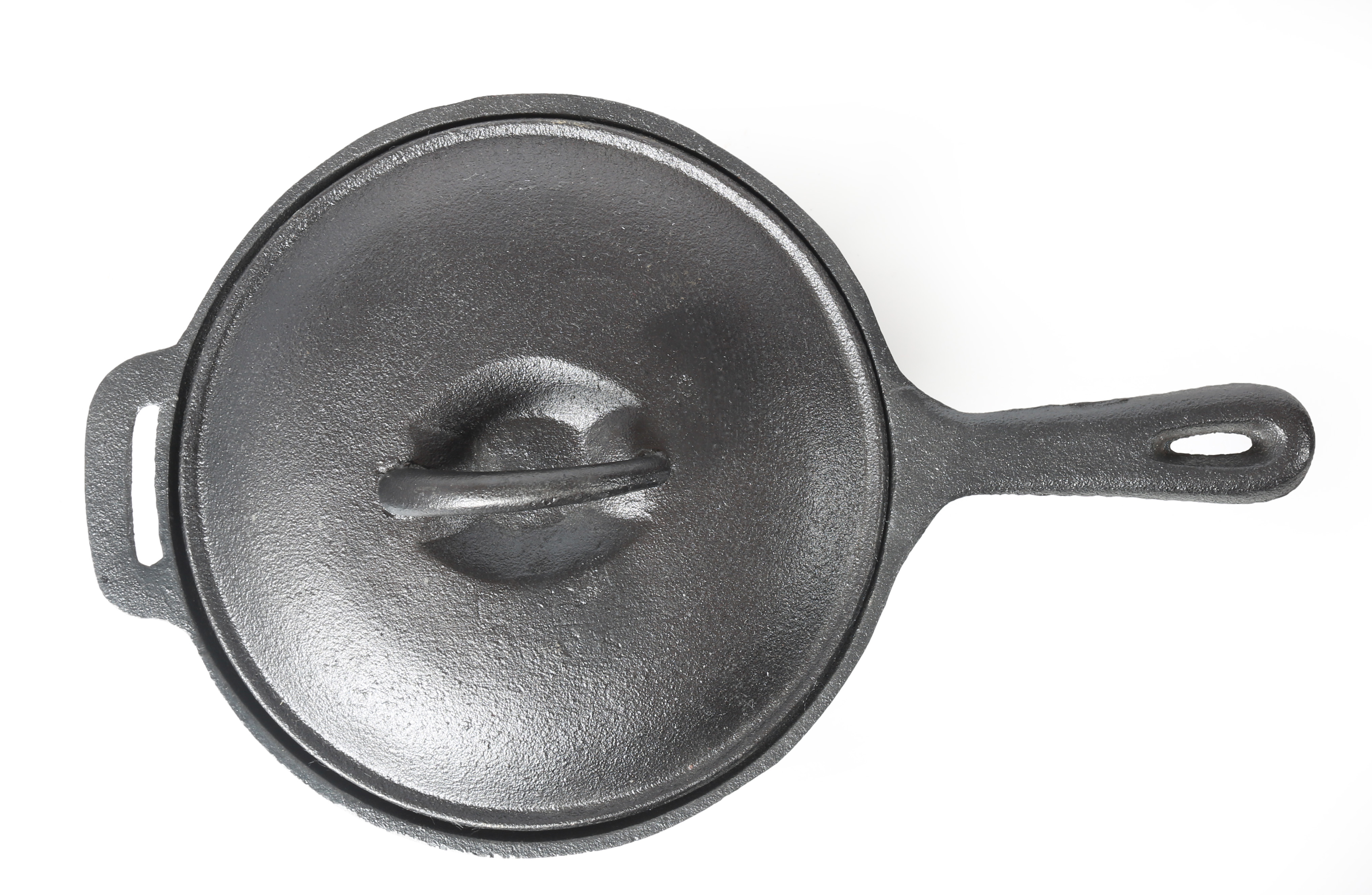 10491BS Sauce Pot with Handle cast Iron 3qt Cajun Classic