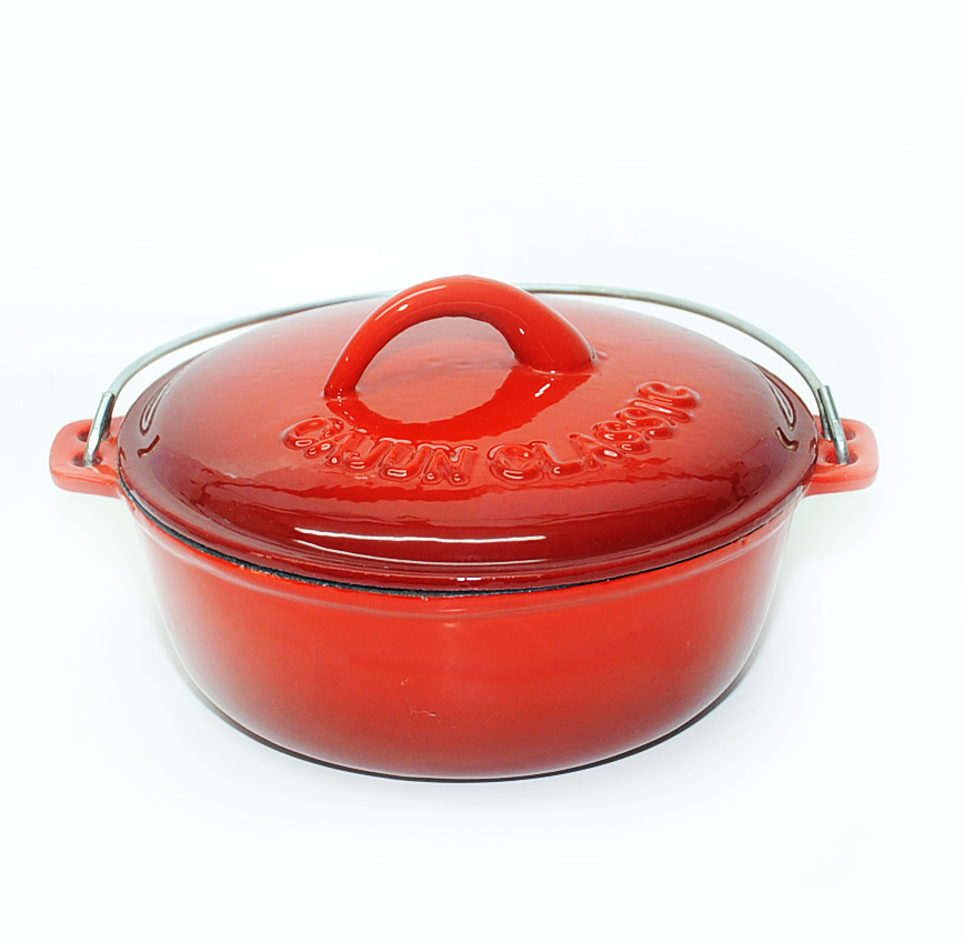 10488ER Red Enamel Coated Cast Iron 9 qt 213 2nd Street, Mamou, La