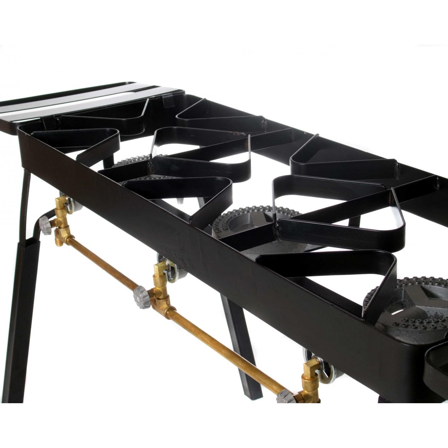 565HP 3 BURNER STOVE W/LEGS AND WINGS HIGH PRESSURE Cajun Classic