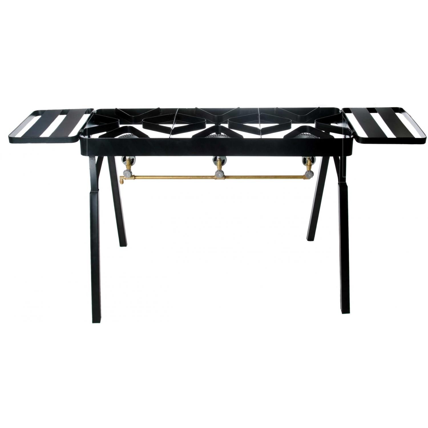 565HP 3 BURNER STOVE W/LEGS AND WINGS HIGH PRESSURE Cajun Classic